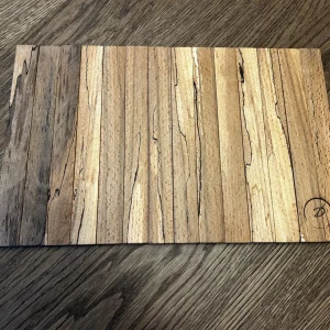 Spalted Beech Armrest Tray & Roll-Up Sofa Table