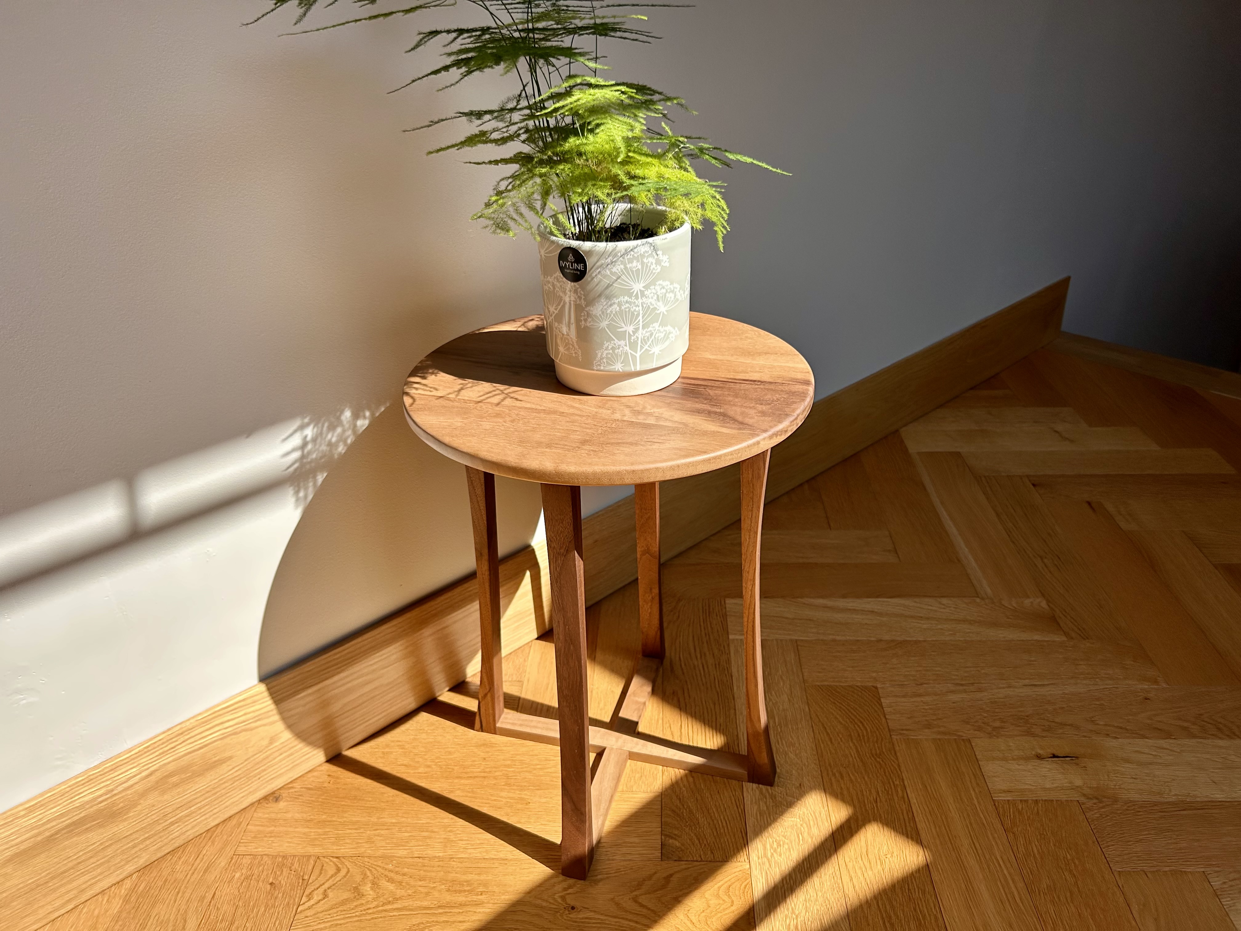 Walnut End Table