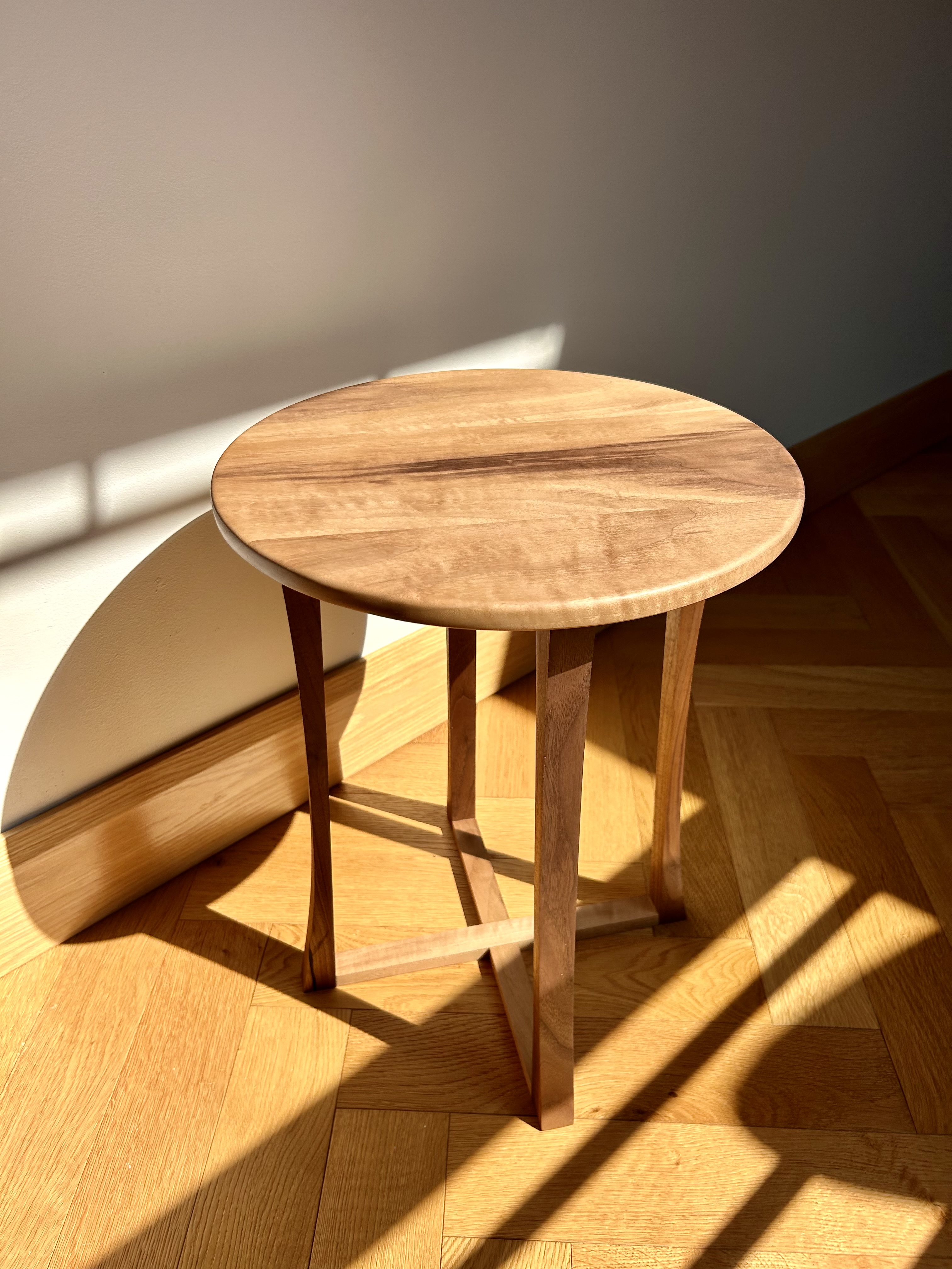 Walnut End Table