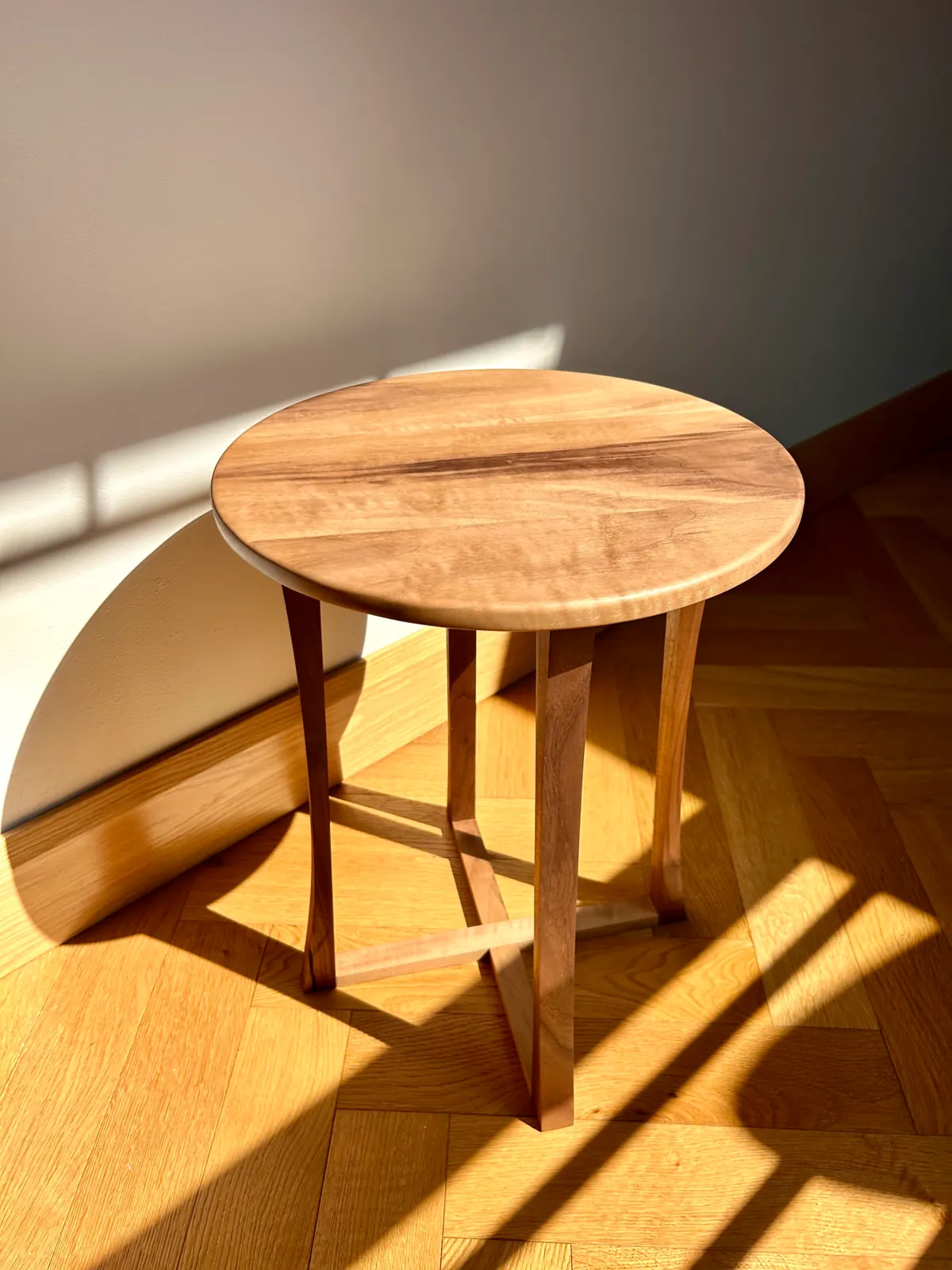 Walnut End Table