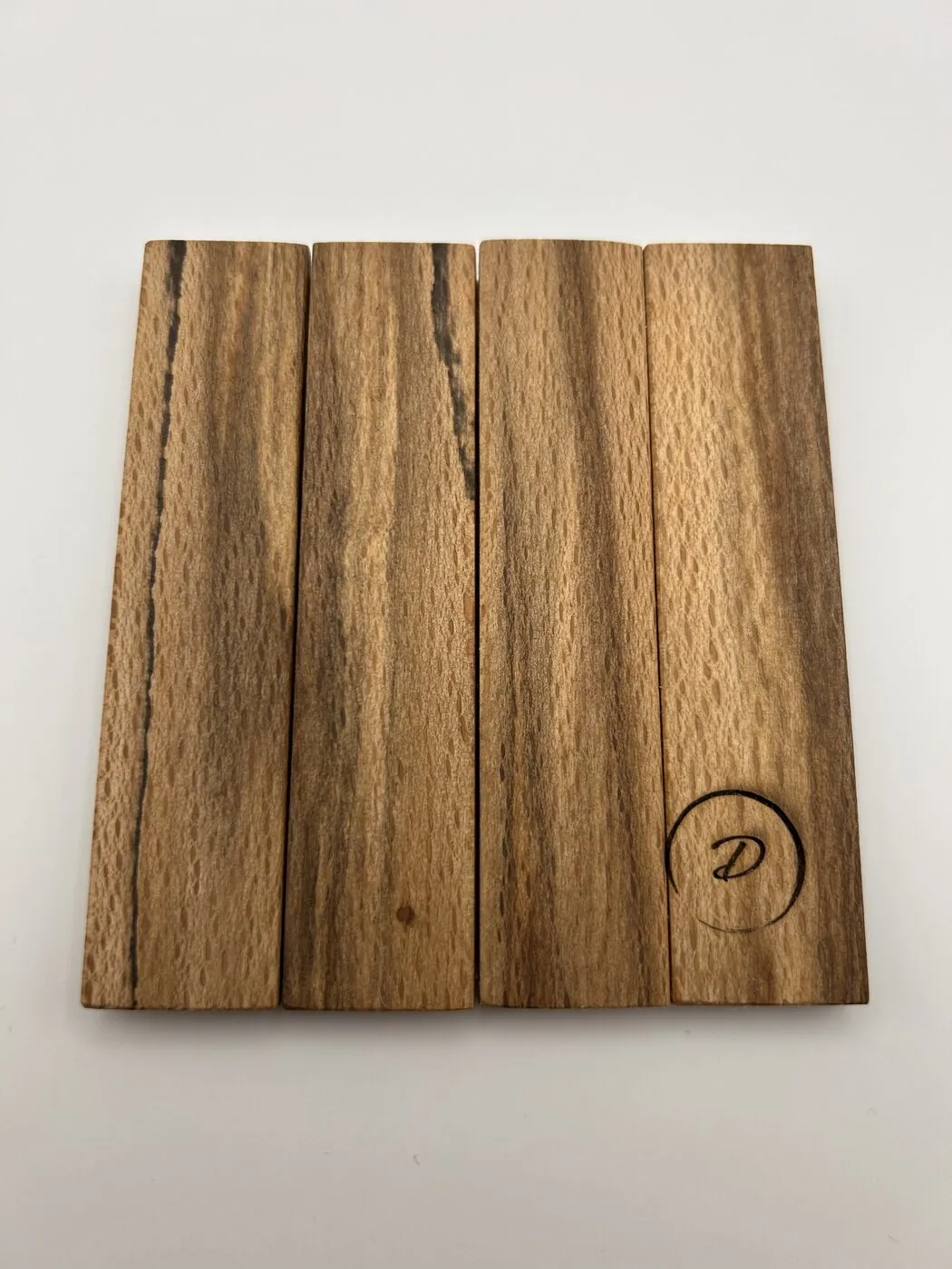 Set of 4 Spalted Beech Coasters