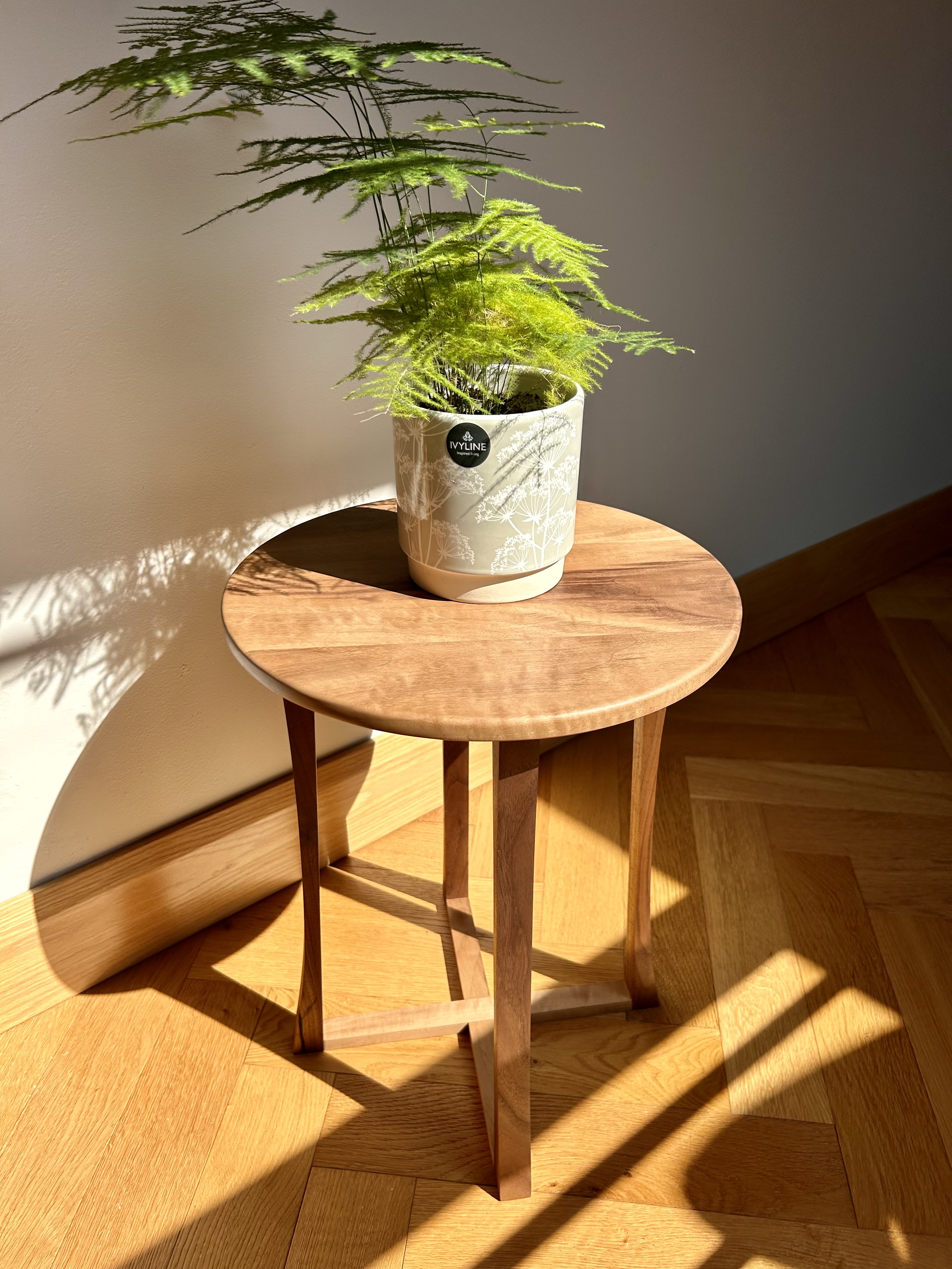 Walnut End Table