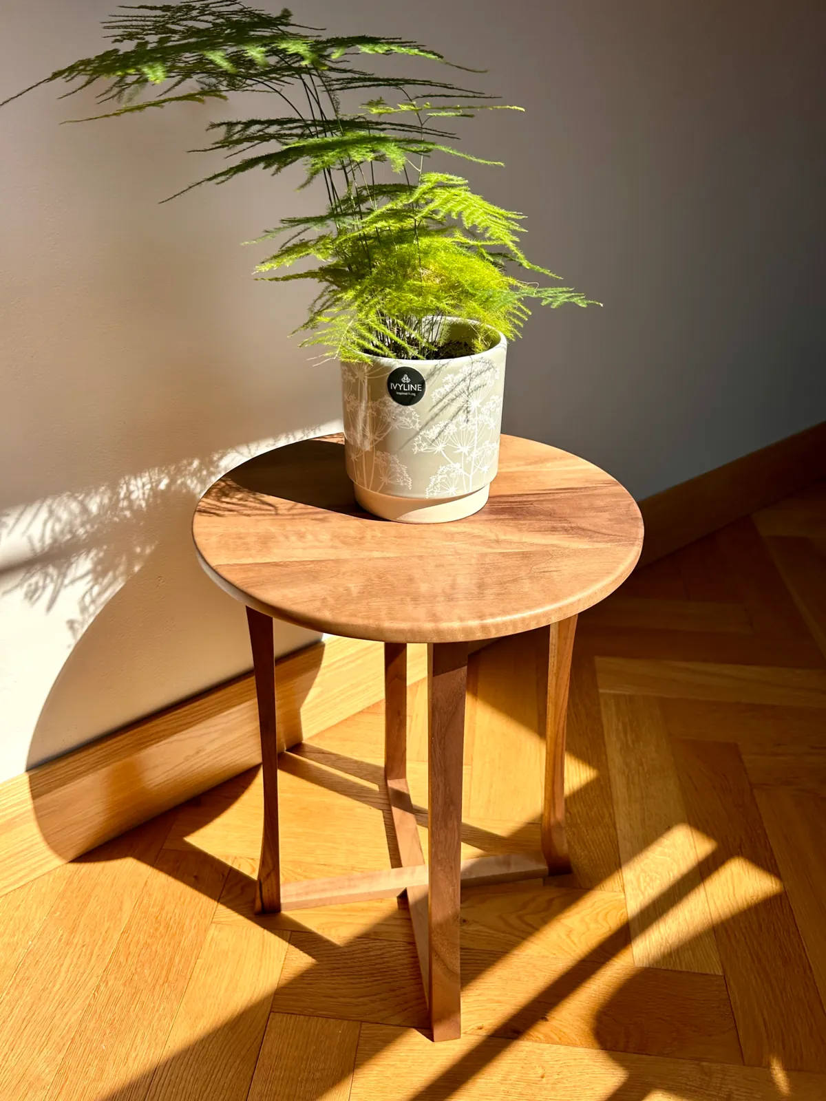 Walnut End Table